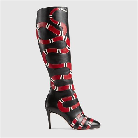 gucci boots women kneehigh boot|gucci snakeskin boots.